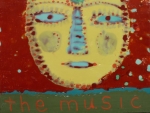 face the music Mia Tremblay encaustic painting